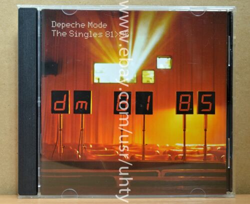 DEPECHE MODE THE SINGLES 81/85 RARE UKR ORIGINAL ELECTRONIC SYNTH-POP CD - Picture 1 of 2