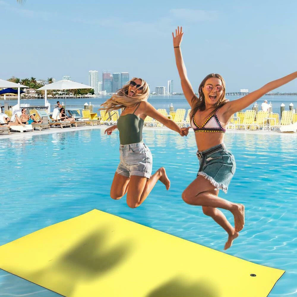 9 Floating Water Mat Foam Water Floating Pad Lily Pad for Water Recreation Pool