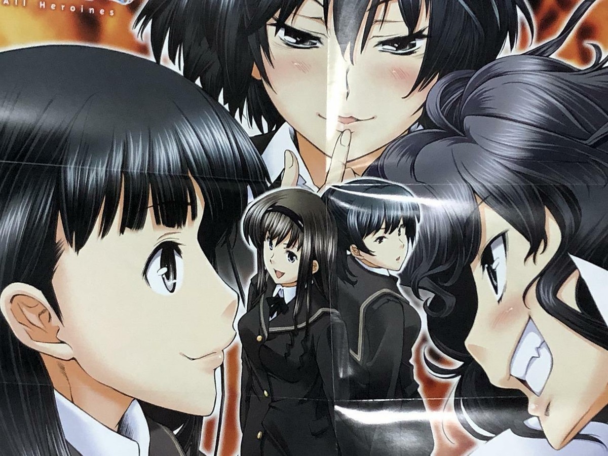 Amagami SS +Plus Official Promo Japan BIG Special Origial Poster +