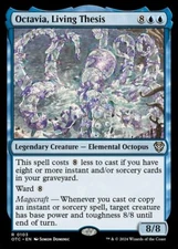 x1 Octavia, Living Thesis R MTG Commander: Outlaws of Thunder Junction M/NM, Eng