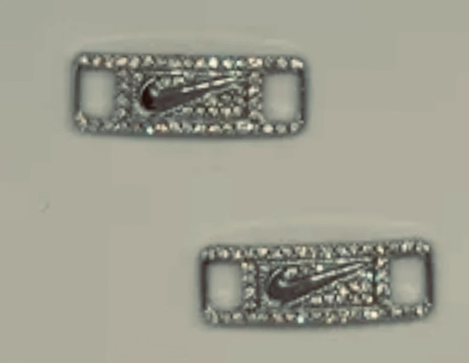 Nike AF1 Repuesto Etiquetas de Encaje Cerraduras de Encaje Zapato Insignia Fuerza Aérea Ones Dubraes ⚡️ Foto 3 de 4