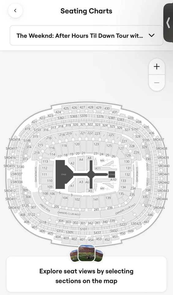THE WEEKND CONCERT AT NORTHWEST STADIUM-Landover, Maryland- SAT AUG 2ND - Image 2 of 4
