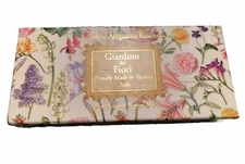 Floral 3 4.40 oz Handmade Italian Soap Bars Floral Giardino Dei Fiori Fiorentino