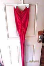 1080 Dance Tube Body Cling Style Dance Theatrical Outfit Red