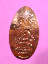 Tokyo Disney SEA elongated penny JAPAN cent 15 souvenir coin The Year Of Wishes