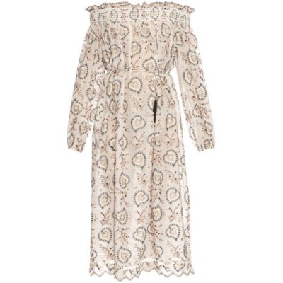 Zimmermann Pavilion Smock Scallop Dress size 1 | eBay