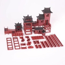 Chinese Ancient Building Pavilion Temple Model Plastics Aquarium Bonsai Toys New