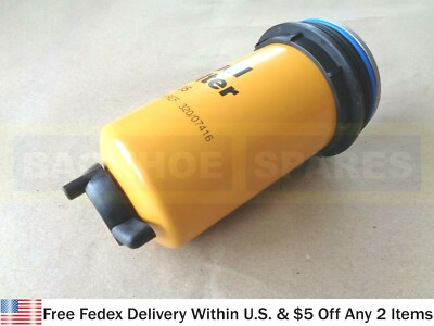 #ad JCB PARTS ELEMENT FILTER FUEL 2 MICRON PART NO. 320 07416 $69.95
