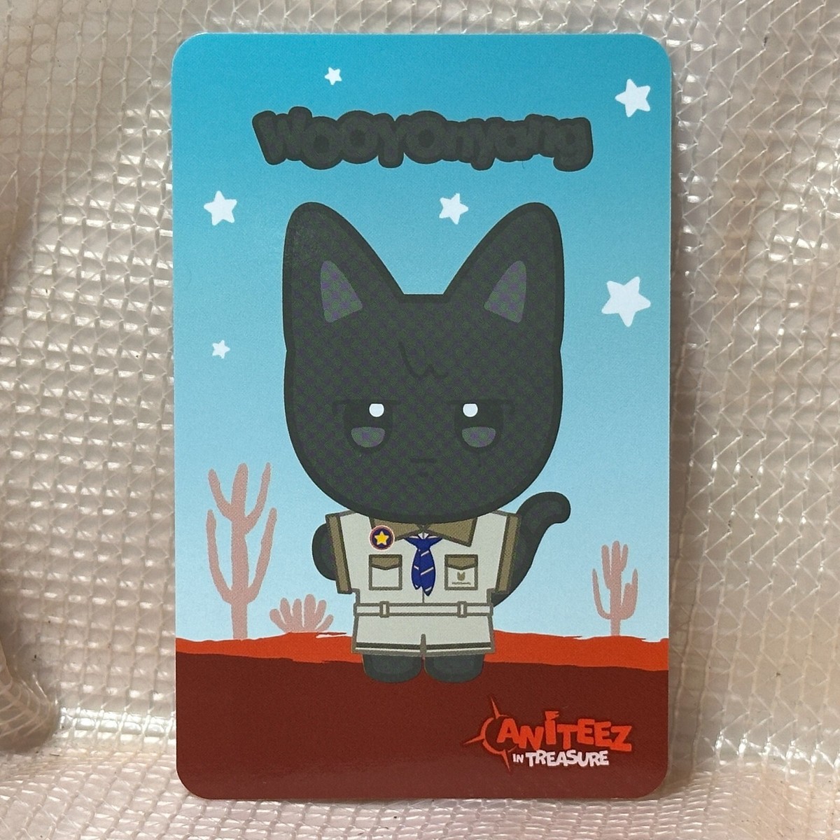 WOOYOnyang Woo Young Trading Card Photocard Ateez Pop-Up Aniteez