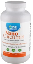 One Planet Nutrition Nano Curcumin Capsules - 250 mg (120 Count)