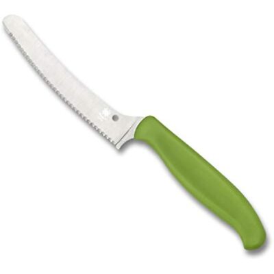 Spyderco Z-Cut Kitchen Knife with 4.3'' Blunt Tip CTS BD1N Stainless Steel K13SGN
