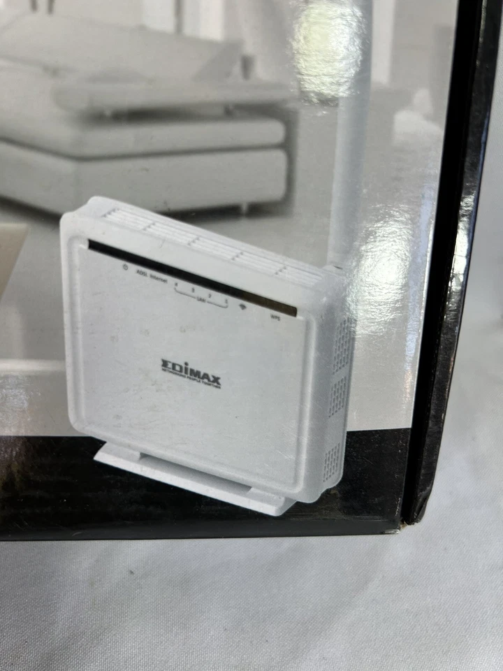 Edimax 150Mbps ADSL2/2+ Modem Router. Opened - Never Used. Contents Sealed.White - Image 4 of 4