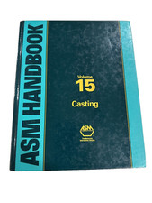 ASM Handbook, Volume 15 Casting hard cover