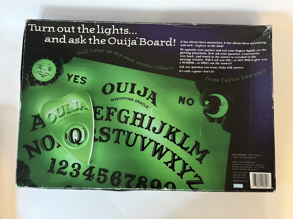 ouija-board-1998-vintage-parker-brothers-glow-in-the-dark-ebay