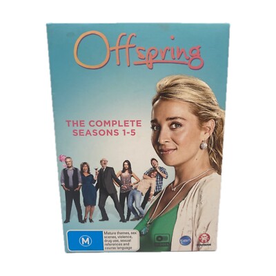 Offspring : Series 1 2 3 4 5 Boxset - DVD Region Free R0 - Asher Keddy Rare