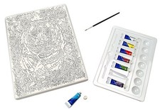 PAINTING BY NUMBERS CANVAS ARTIST KITS ACRYLIC PAINT Animals Landscapes & Sea