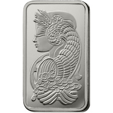 SWISS Pamp Suisse Lady Fortuna PLATINUM 1 Gram .9995 Pure Bullion Bar 4451.22 per troy oz