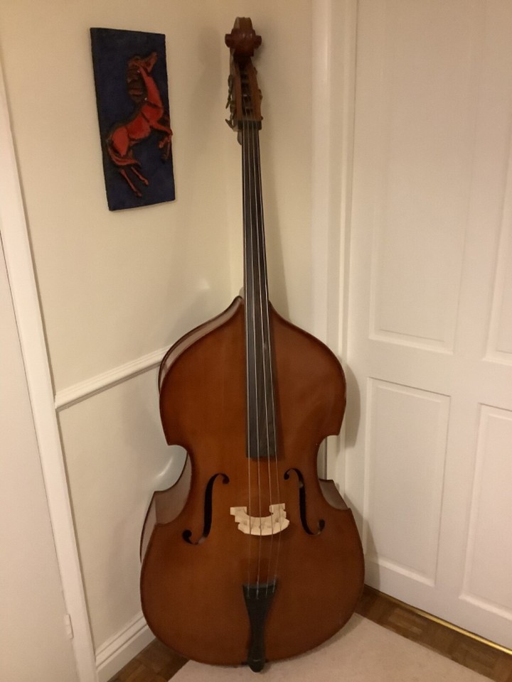 vintage double Bass, 3/4, upright, Jazz/orchestral eBay