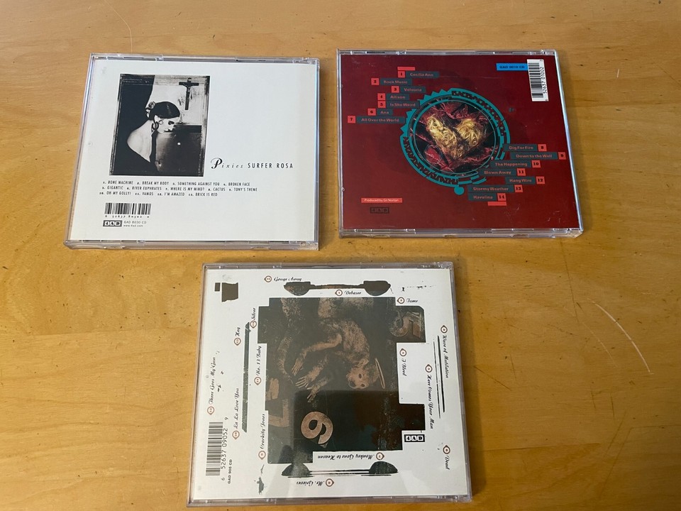 Pixies Lot CD Doolittle Trompe Le Monde Bossanova Surfer Rosa Gad 905