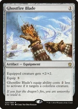 Ghostfire Blade 220 Rare Khans of Tarkir KTK MTG