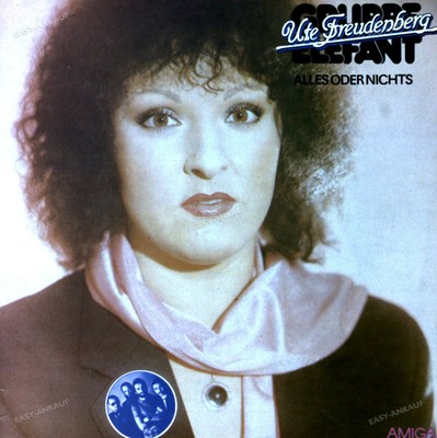 Ute Freudenberg & Gruppe Elefant - Alles Oder Nichts LP AMIGA (VG+/VG+) '*