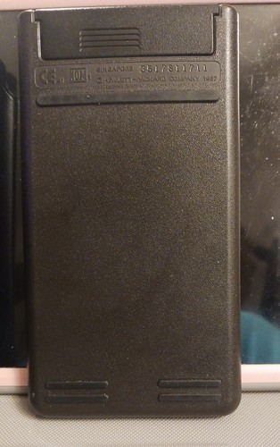  Calcolatrice finanziaria aziendale HP 10B Hewlett Packard con custodia - Foto 3 di 7