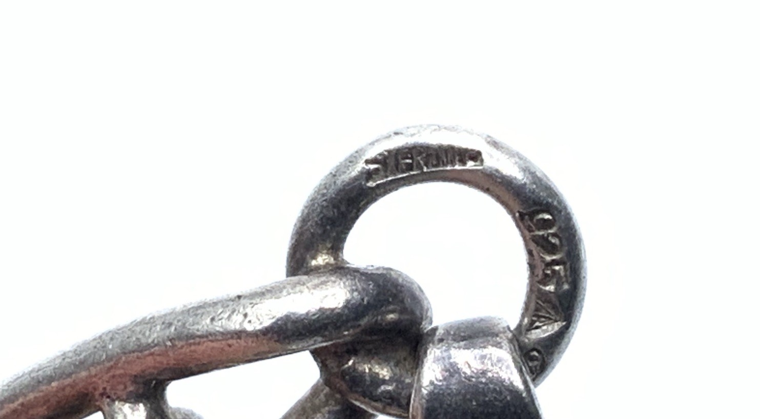 Germany Hallmarked Solid 925 Sterling Silver 7.5”… - image 5