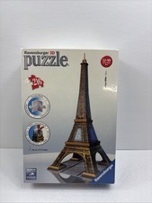 RAVENSBURGER EIFFEL TOWER 216 PC 3D JIGSAW PUZZLE FACTORY SEALED NEW
