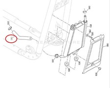 Harley-Davidson Softial Oil Line Inlet 62700189