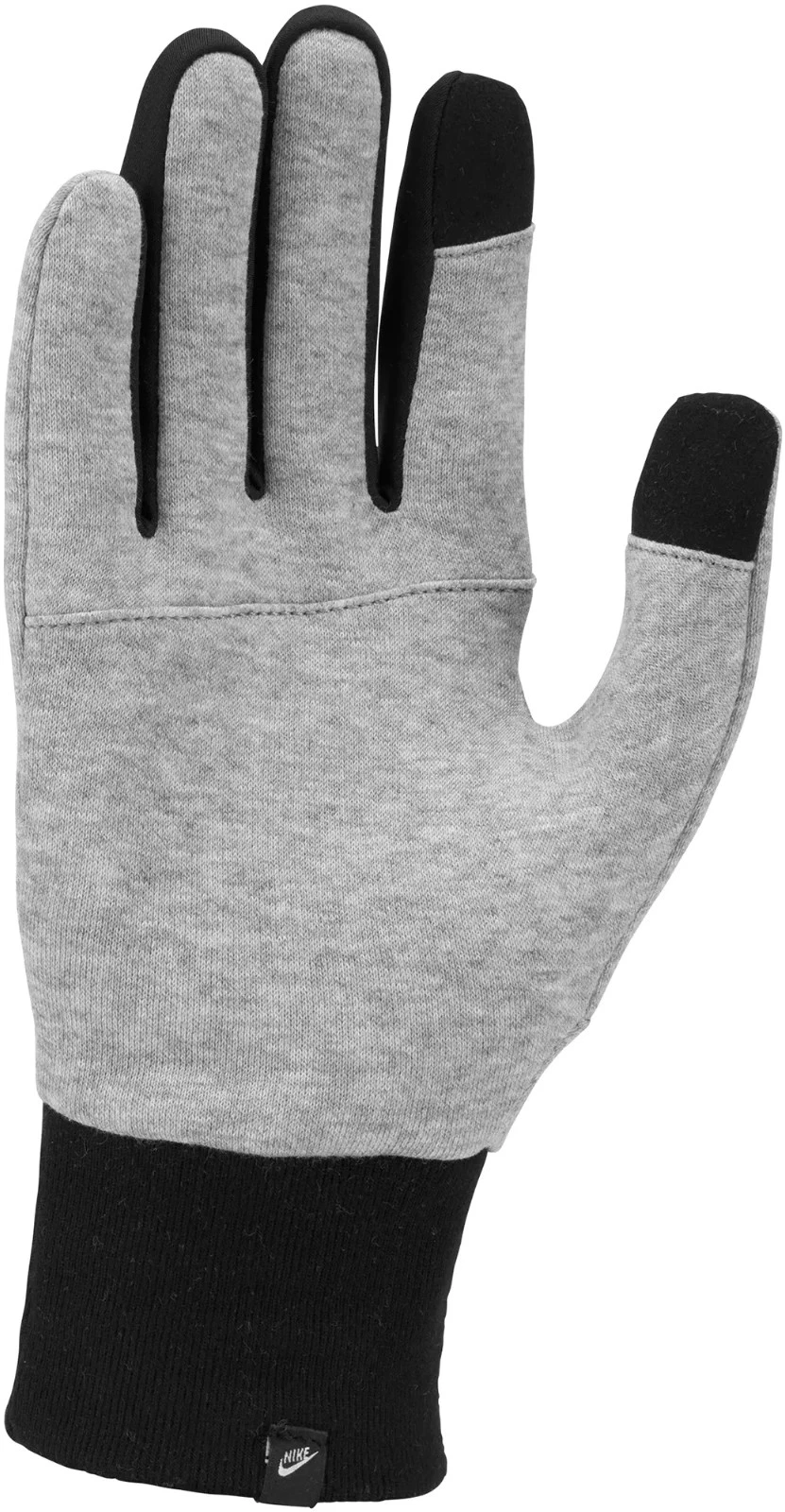 Nike Mens Club Fleece Training Gloves Gray Heather | Black Medium