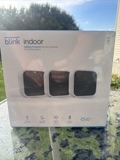 New Blink Indoor 3nd Generation Security Camera - 3 Camera Kit Sync Module
