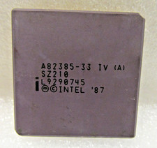 Vintage Intel A82385-33 CPU Cache Controller IV A - For Collectors