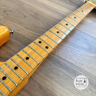 FERNANDES Burny Custom FST-75N Natural Made in Japan 1970s ST Type