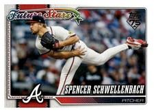 2026 Topps #306 Spencer Schwellenbach Rainbow Foil
