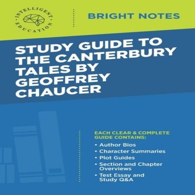 Study Guide to The Canterbury Tales by Geoffrey Chaucer Dexterity