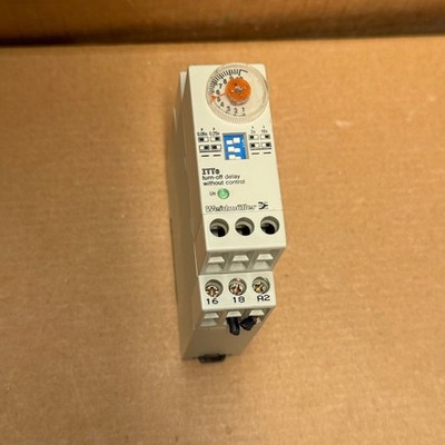 Weidmüller   8362600000 / 836260   Electronic Timer Unit (Turn-Off Delay)