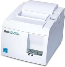 USED Star Micronics TSP143L WHT Thermal Receipt Printer, Auto-Cutter, Ethernet