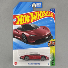 2025 Hot Wheels McLaren Speedtail Red HW Exotics 5/5 209/250 NEW