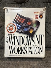 Microsoft Windows NT Workstation 3.51 Big Box Vintage 1996 Floppy Disks