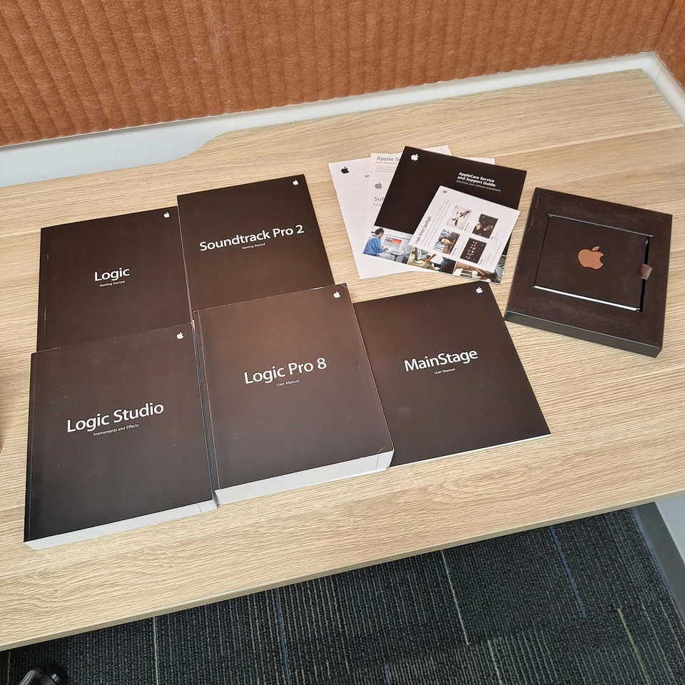 Apple Logic Studio Logic Pro 8 Retail Box Including DVDs Manuals Serial Number - Image 3 of 4