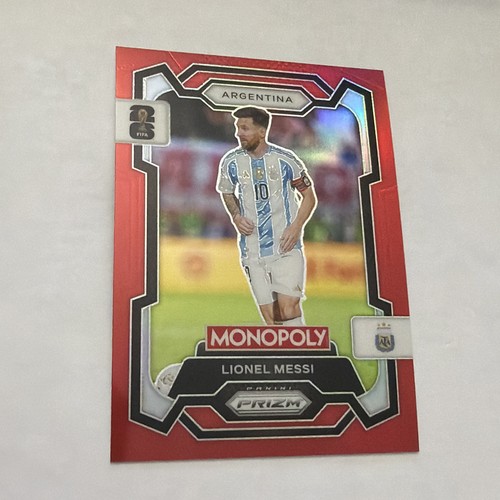 2026 Panini Prizm Monopoly Fifa World Cup - Lionel Messi #1 Red Prizm