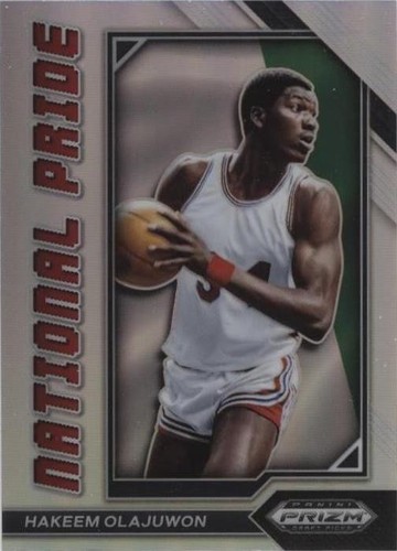 2023-24 Panini Prizm Prizms Green #191 Hakeem Olajuwon | eBay