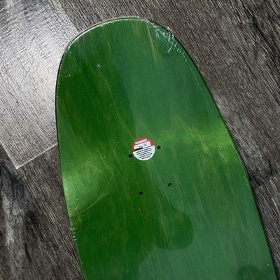 Krooked Mark Gonzales Sweatpants Skateboard Deck Orange - 9.81IN