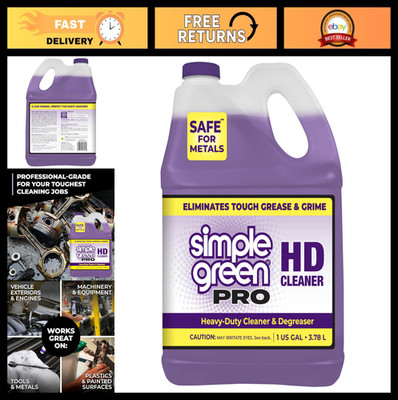 Heavy Duty Cleaner Concentrate 1 Gallon - All-Purpose, Eco-Friendly, Stain Remov