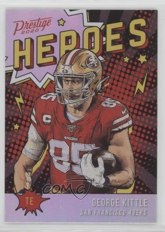 2020 Panini Prestige Heroes George Kittle #HE-GK 04xs