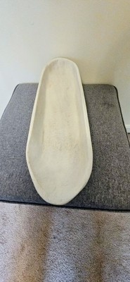 Four Hands Zamora Bowl  Carved reclaimed block feet wood