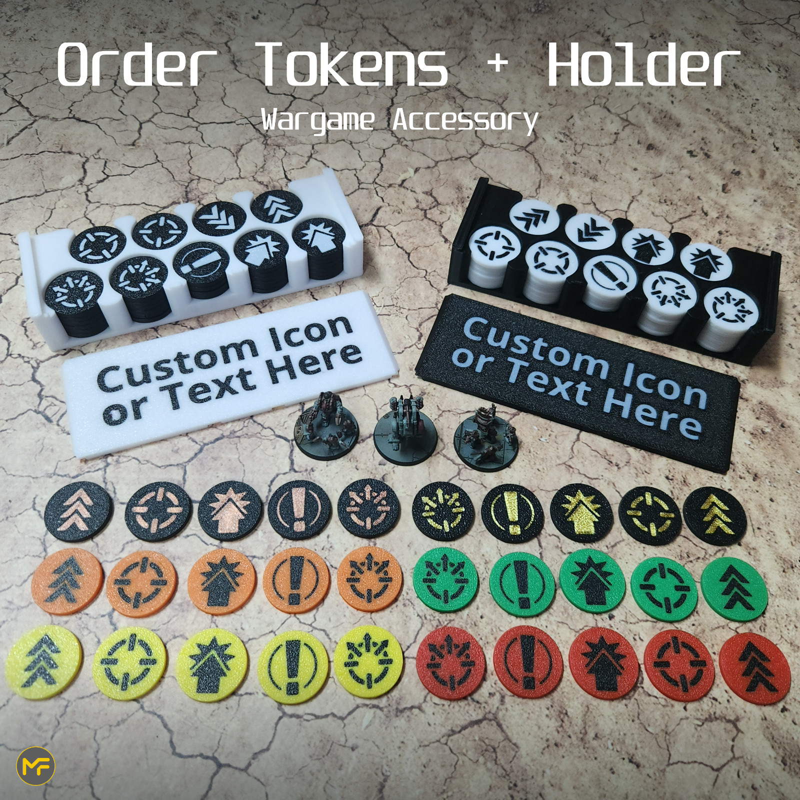 Set di 52 Gettoni LI Order per Wargaming Sci-Fi