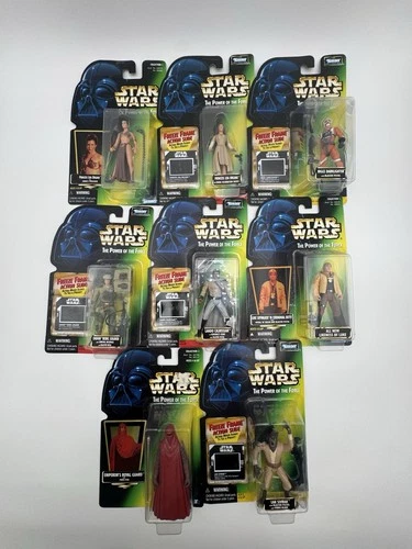 LOT of 8 - Star Wars Power of the Force Action Figure 1996 Kenner SEALED & NEW!