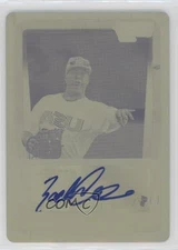 2011 Bowman Draft Printing Plate Yellow 1/1 Zack Collins Zach #AA-ZC Auto 0t3