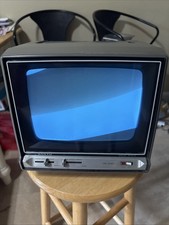 VINTAGE Sanyo VM 4090 Black and White video monitor 9 Inches